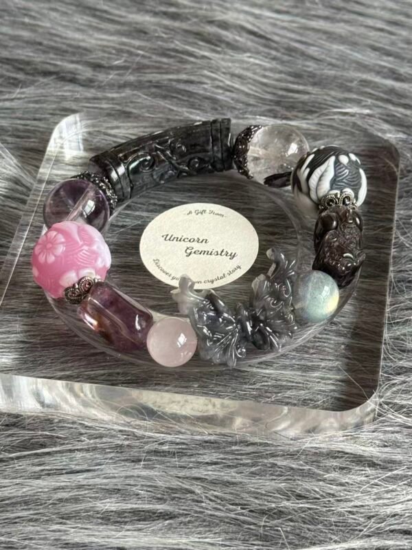 Black Butterfly Jadeite Bracelet