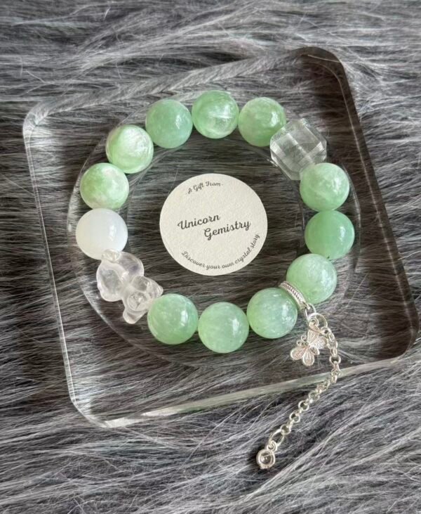 Green Mica Bracelet