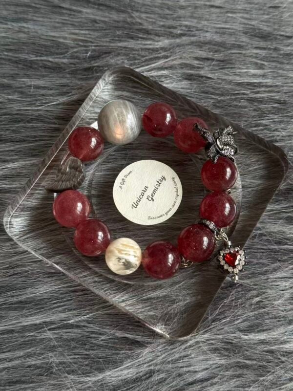 Strawberry Quartz Bracelet