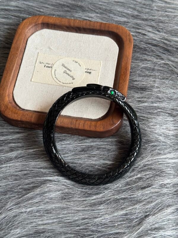 Handcrafted Snake Serpentine Bangle