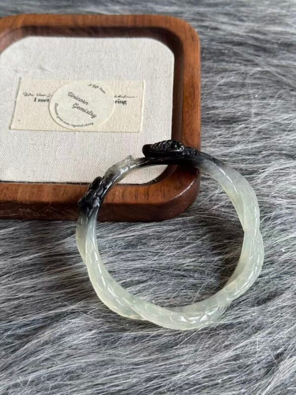 Handcrafted Snake Serpentine Bangle